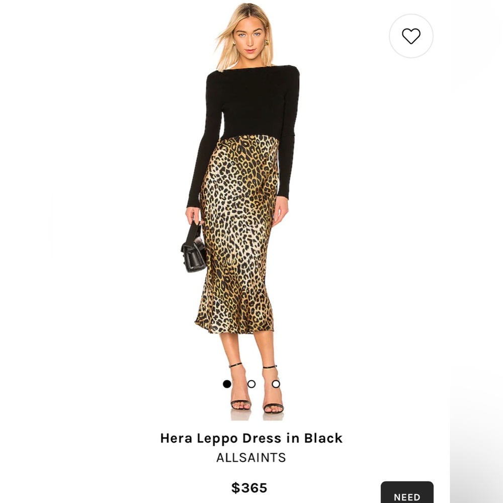 Hera Leppo Dress in Black.